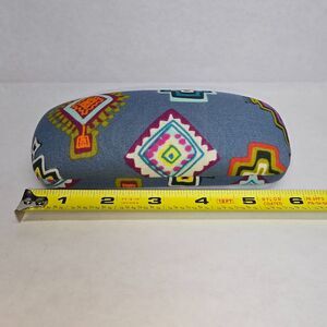 Vera Bradley Mini Medallions / Painted Medallions Clamshell Eyeglass Case EUC